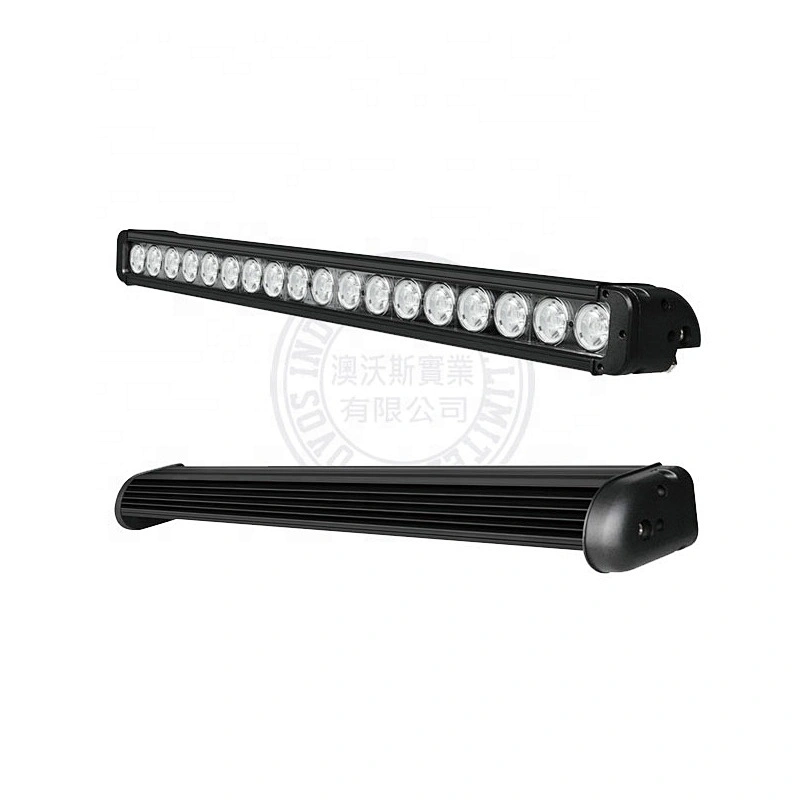 OVOVS 180W Single Row Led Light Bar Spot Flood Combo Beam 12V Led Light Bar For Trucks Pickup 4x4