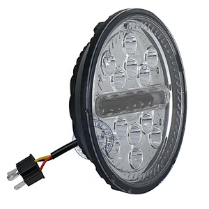 OVOVS Cheap Round 7inch headlight 63w 7'' High Low Beam Bright Headlight 12v 24v