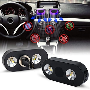 OVOVS Latest Portable UV Disinfection lamp for car accessories UV sterilizer light LED lighting sanitizer in air outlet