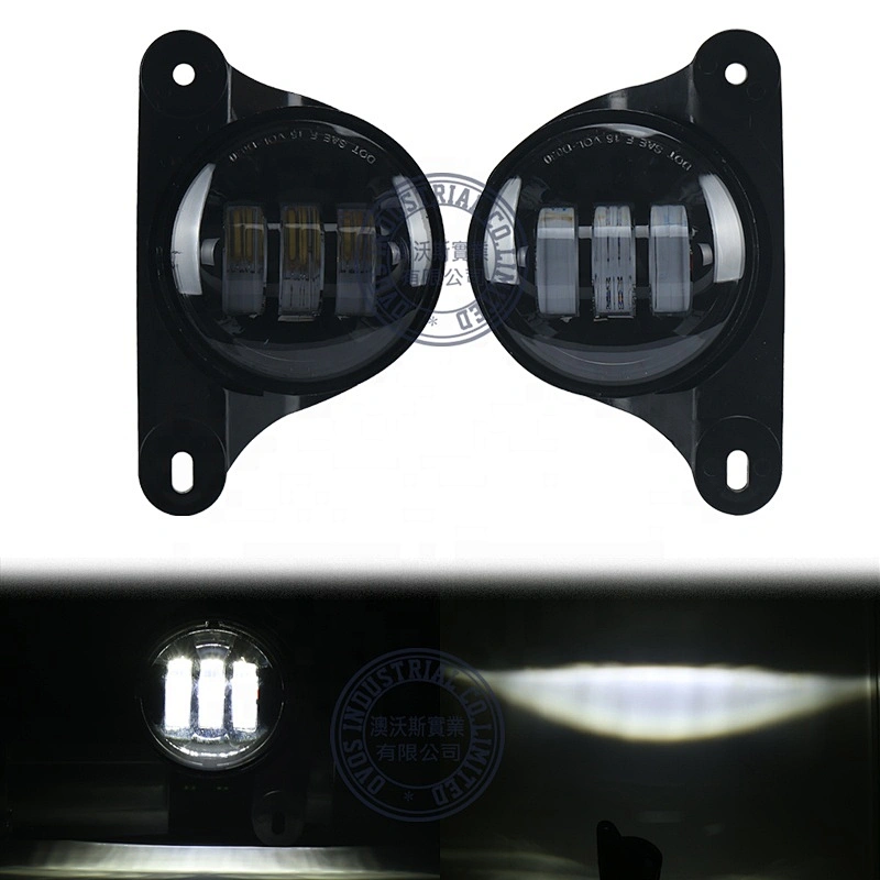 OVOVS 30w Led Fog Lights for 10th Anniversary Front Bumper for JK 07-13 Fog Light Kits