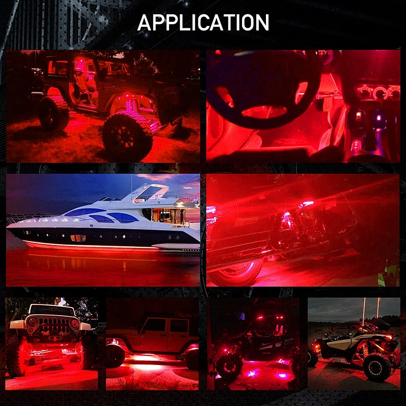 OVOVS Hot Sale Led Rock Lights IP67 Waterproof Under Car Mini Light Pod for ATV UTV 4x4