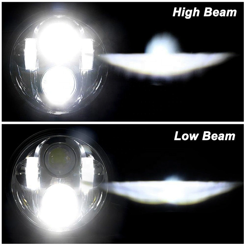 Newest Project 5.75 inch LED Headlamp 5 3/4 inch Daymaker Motorcycle LED Headlight for H-arley davidson