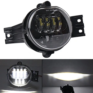 OVOVS newest 63W led fog lights 12V high intensity scattering fog lamps for Dodge Ram