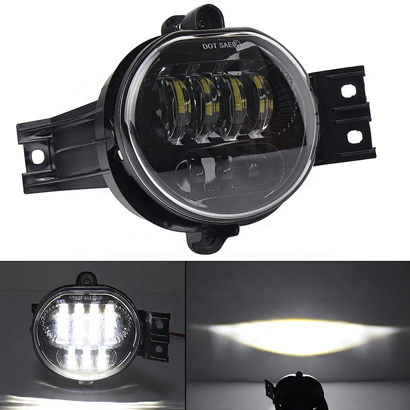OVOVS newest 63W led fog lights 12V high intensity scattering fog lamps for Dodge Ram