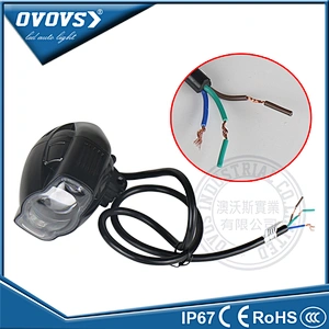 Ovovs auto parts super bright 20w LED Auxiliary lighting with USB for motorcycles