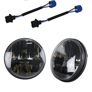 Factory price OVOVS led high low beam 7 inch car headlight for J-eep wrangler in auto electrical system