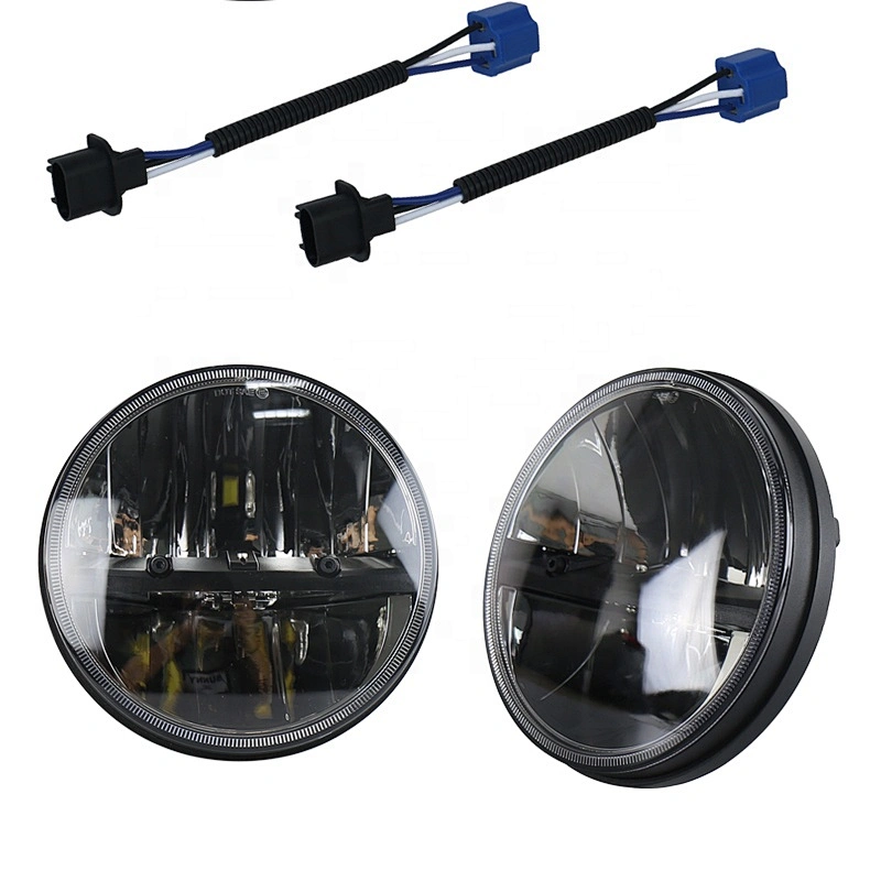 Factory price OVOVS led high low beam 7 inch car headlight for J-eep wrangler in auto electrical system