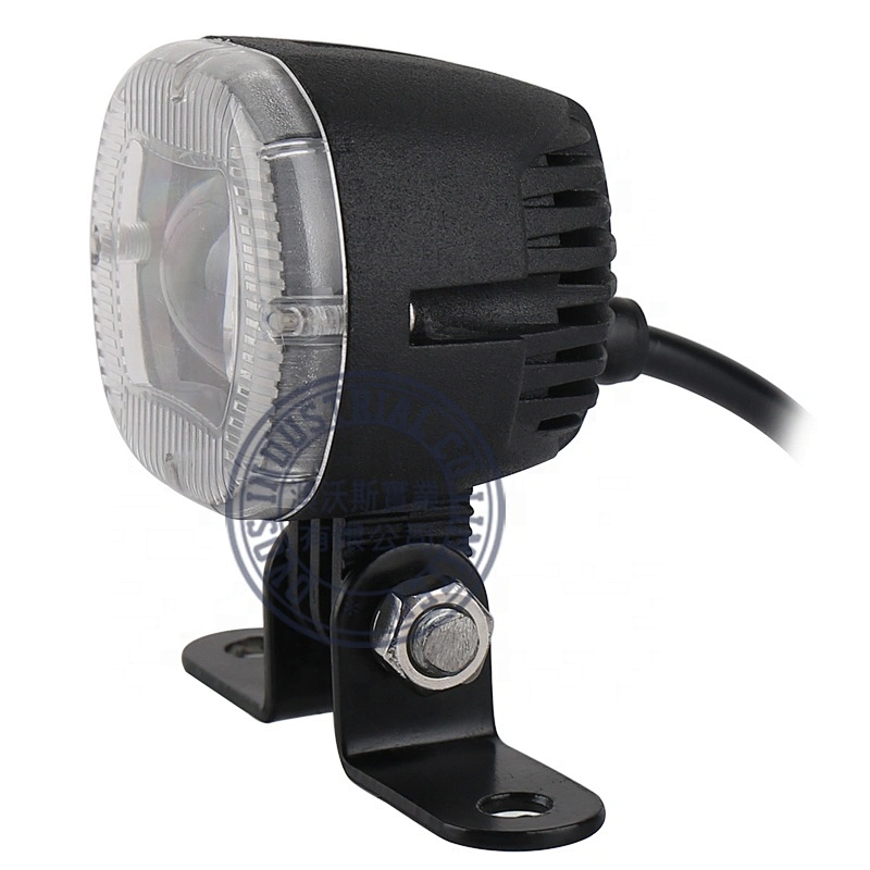 OVOVS Led Forklift Light Heavy Duty Safety Warning Forklift Light 10w Work Light White Blue Red Line Beam