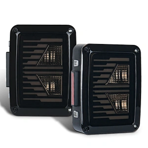 OVOVS New Tail Light 12v Reverse Lights Running Turn Signal Taillights for Jeep JK JKU