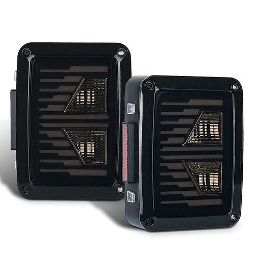 OVOVS New Tail Light 12v Reverse Lights Running Turn Signal Taillights for Jeep JK JKU