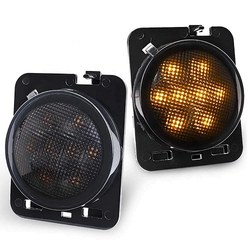 Buy one get one free OVOVS Led flat wheel 3W fender flare led trailer side marker light for trucks jeep jk