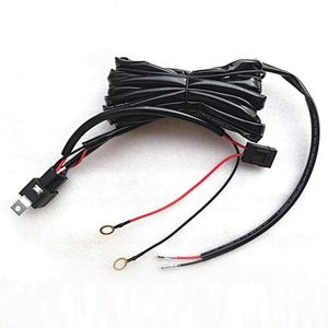 OVOVS 40A 12V Power Switch Relay Fuse Wiring Harness Kit for LED Light Bar Offroad