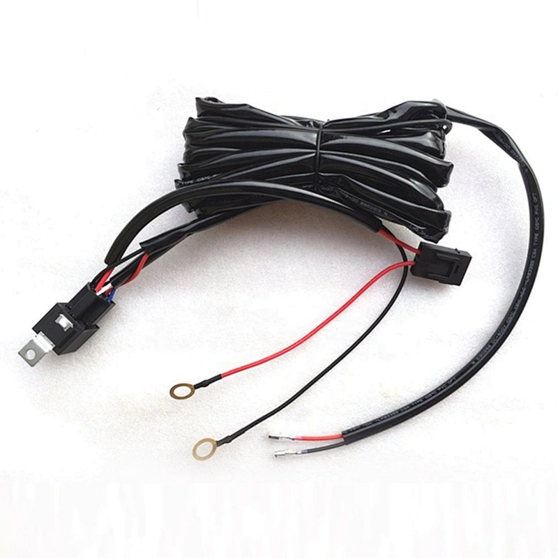 OVOVS 40A 12V Power Switch Relay Fuse Wiring Harness Kit for LED Light Bar Offroad