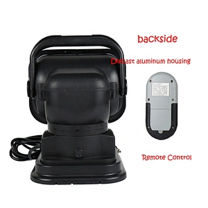 Auto parts ovovs interior design 7 inch 60w wireless remote control led search light 360 degree spot work light