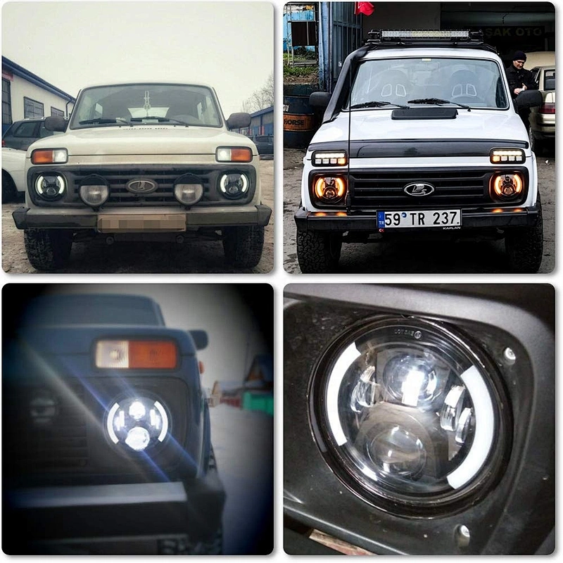 OVOVS 7 Inch Hotsale Auto Dual Color 12v 7