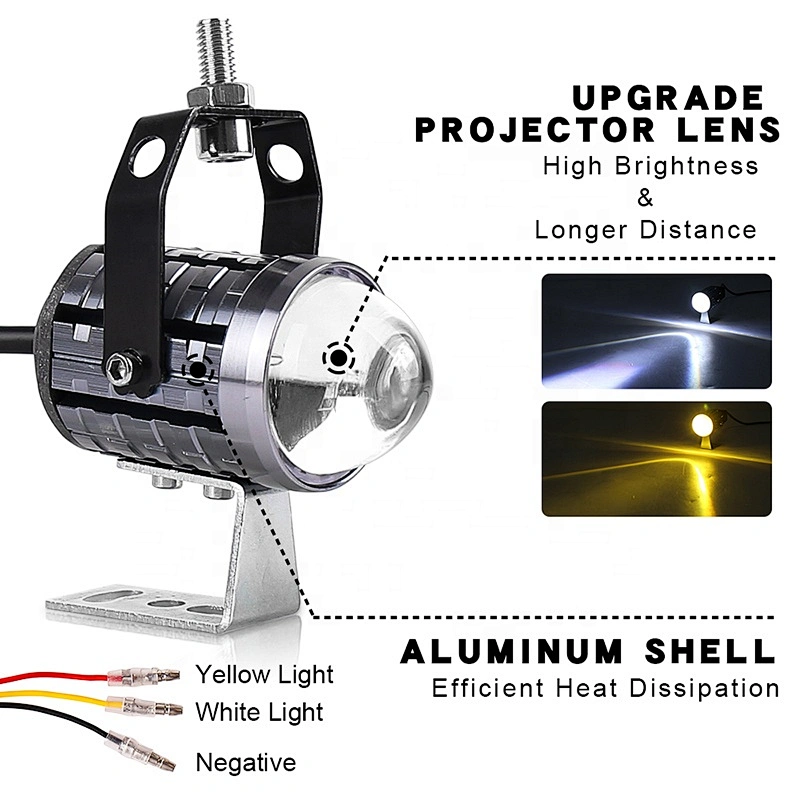 OVOVS 80W Auxiliary Work Light Pod Motorcycle Work Light 4x4 Off-Road Driving Work Light