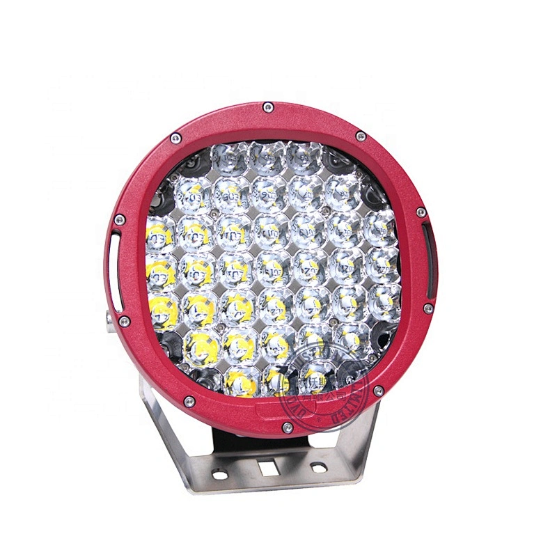 high power 185w round offroad led work light with spot flood beam 9