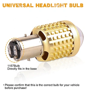 OVOVS 35W Motorcycle Led Headlamp CSP Headlight Bulbs Replaceable High Low Beam Headlamp