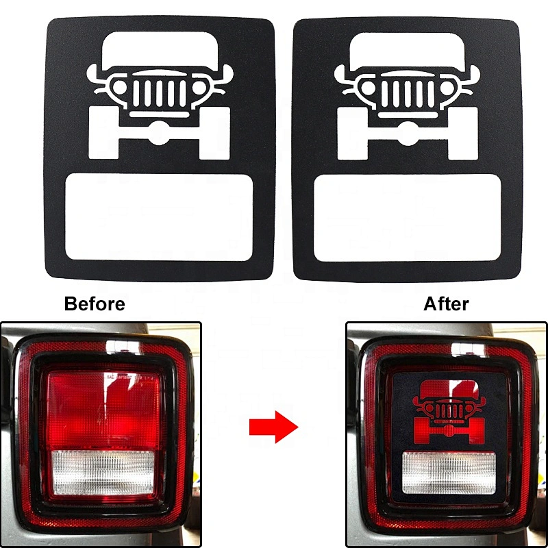 Off Road Parts Led Tail light guard Protect Cover for Jeep JL 2018+