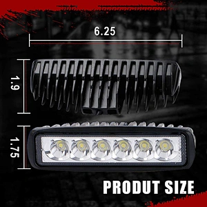 OVOVS flood spot beam truck light 12 volt 6