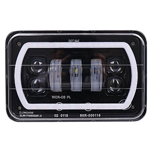 OVOVS 4PCS Square Headlights 4x6