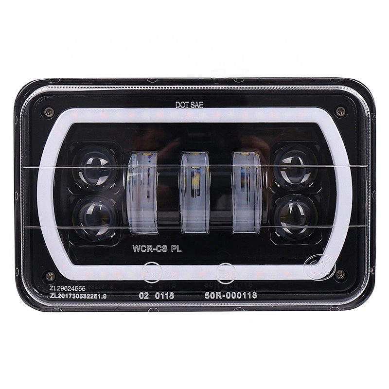 OVOVS 4PCS Square Headlights 4x6