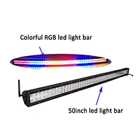 Factory supplier OVOVS 4x4 flasher 288w remote control led light bar for offroad using