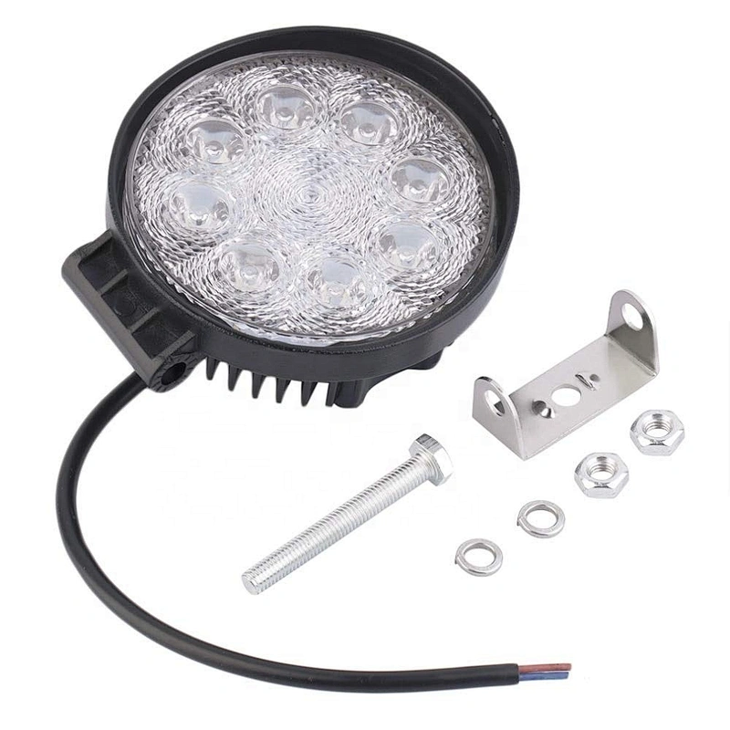 Auto parts OVOVS factory supplier 4inch car round led 24w work light for truck