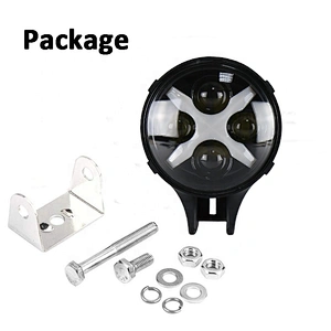 OVOVS new design car led spot driving light white red green DRL 6' 60w led auxiliary light for j-eep car auxiliary light