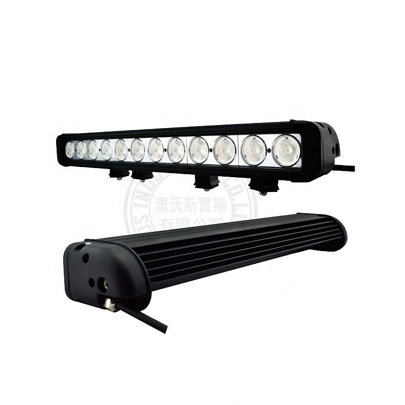 OVOVS 20Inch Led Light Bar 120W Offroad Led Light Bar Spot Flood Combo Beam Single Row Light Bar