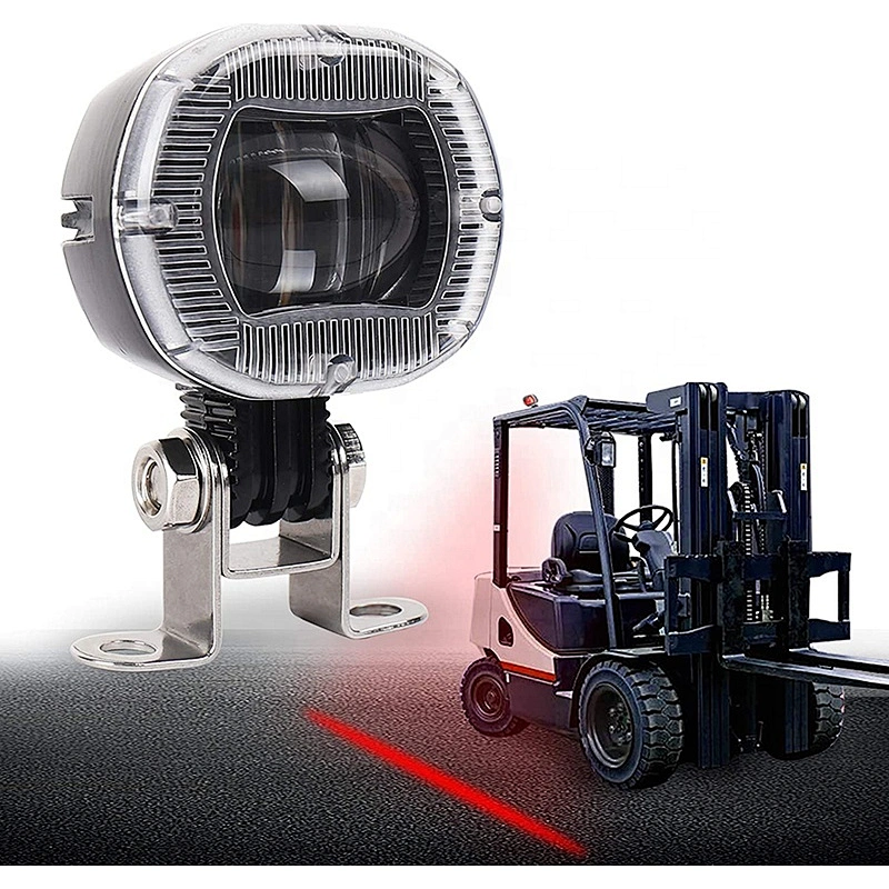 OVOVS 10W Forklift Light 12-80V Zone Beam Led Forklift Warning Light Line Light for Warehouse Danger Area