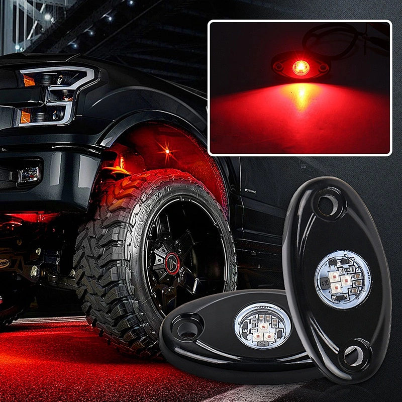 OVOVS Hot Sale Led Rock Lights IP67 Waterproof Under Car Mini Light Pod for ATV UTV 4x4