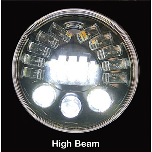 OVOVS 7Inch 70W Hi/Low DRL White Amber 7