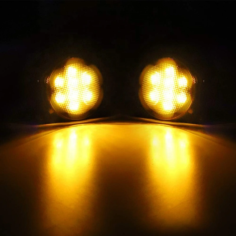 Buy one get one free OVOVS Led flat wheel 3W fender flare led trailer side marker light for trucks jeep jk