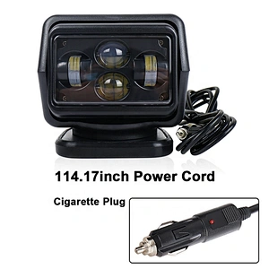 OVOVS 60W Led 360 Degree Searchlight Wireless Spotlight Magnetic Base for Car Boat Vehicles 1PCS
