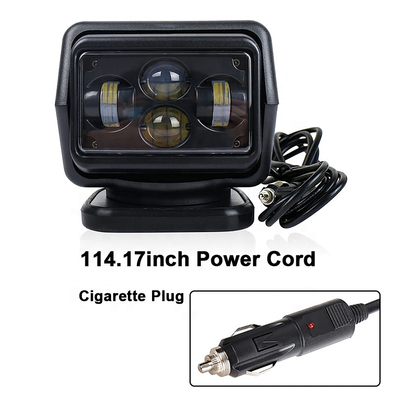OVOVS 60W Led 360 Degree Searchlight Wireless Spotlight Magnetic Base for Car Boat Vehicles 1PCS