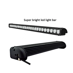 OVOVS 40inch 240W Single Row Led Light Bar Spot Flood Combo Beam Light Bar for Trucks Offroad 4x4