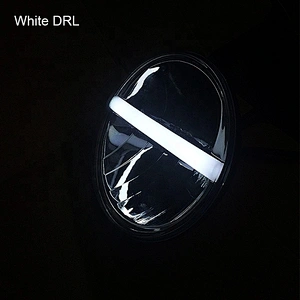 OVOVS 7 inch Auto Parts LED Headlight with DRL 12v 24v 7'' Projector LED Headlamp For Jeep