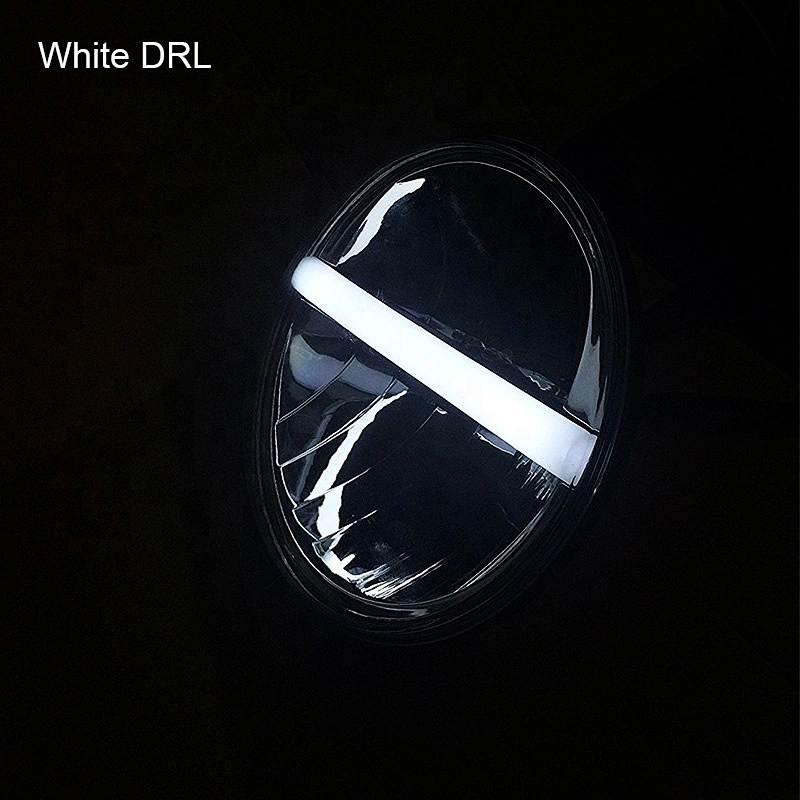 OVOVS 7 inch Auto Parts LED Headlight with DRL 12v 24v 7'' Projector LED Headlamp For Jeep