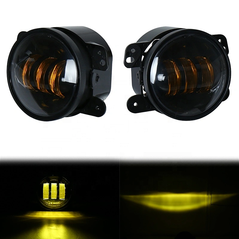 OVOVS Auto Parts 4inch Amber Fog Lamps 12v 4