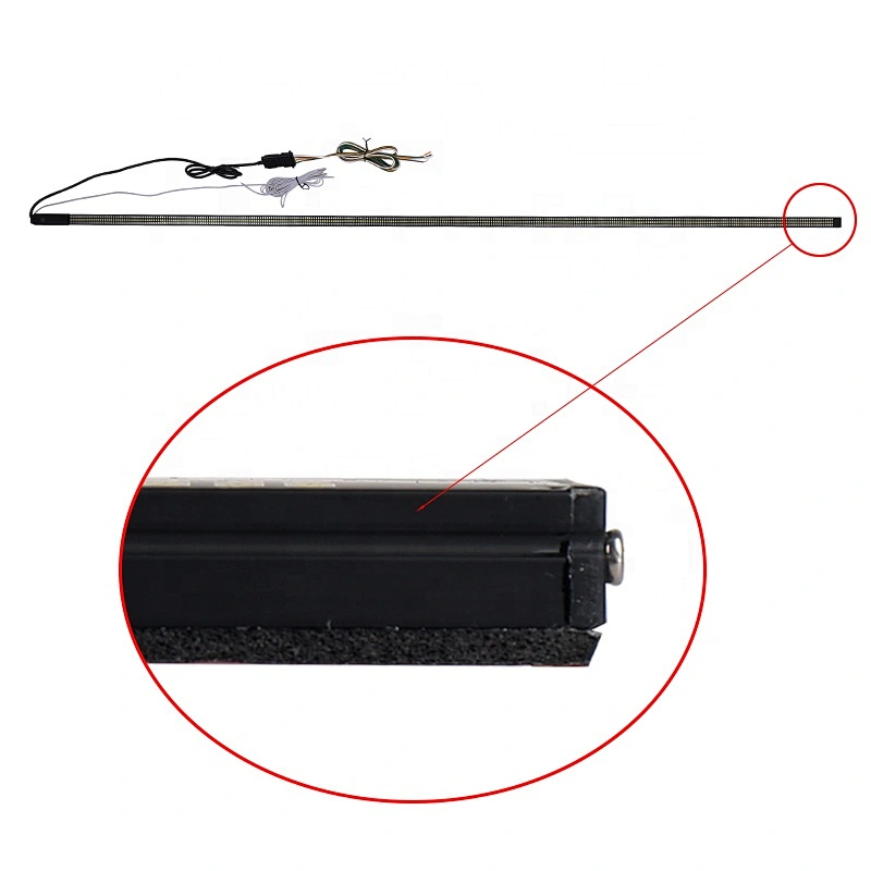 Red brake amber turn signal 60 inch led tailgate light bar strip redline triple led tail light for Dodge Truck SUV Pickup
