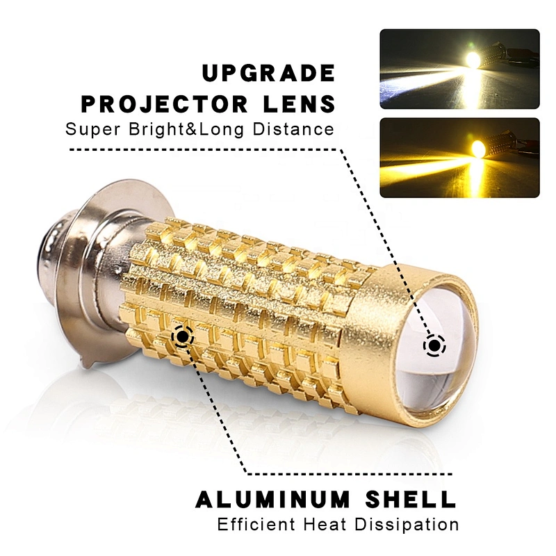 OVOVS Motorcycle led headlight bulb 30W High Low Beam Headlamps for Harley Honda Yamaha