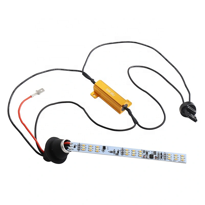 OVOVS Newest JL Amber Turn Signal White DRL 12V Led Turn Signal Light Fit for 2018+ Jeep Wrangler JL