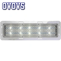 LED Dome Light White Truck Interior Light 12V-24V DC with Recessed Mount Dome Lights for Truck Van Trailer isuzu npr box truck