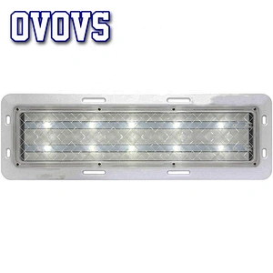 LED Dome Light White Truck Interior Light 12V-24V DC with Recessed Mount Dome Lights for Truck Van Trailer isuzu npr box truck