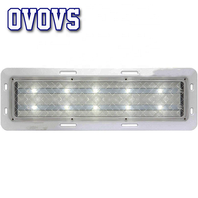 LED Dome Light White Truck Interior Light 12V-24V DC with Recessed Mount Dome Lights for Truck Van Trailer isuzu npr box truck