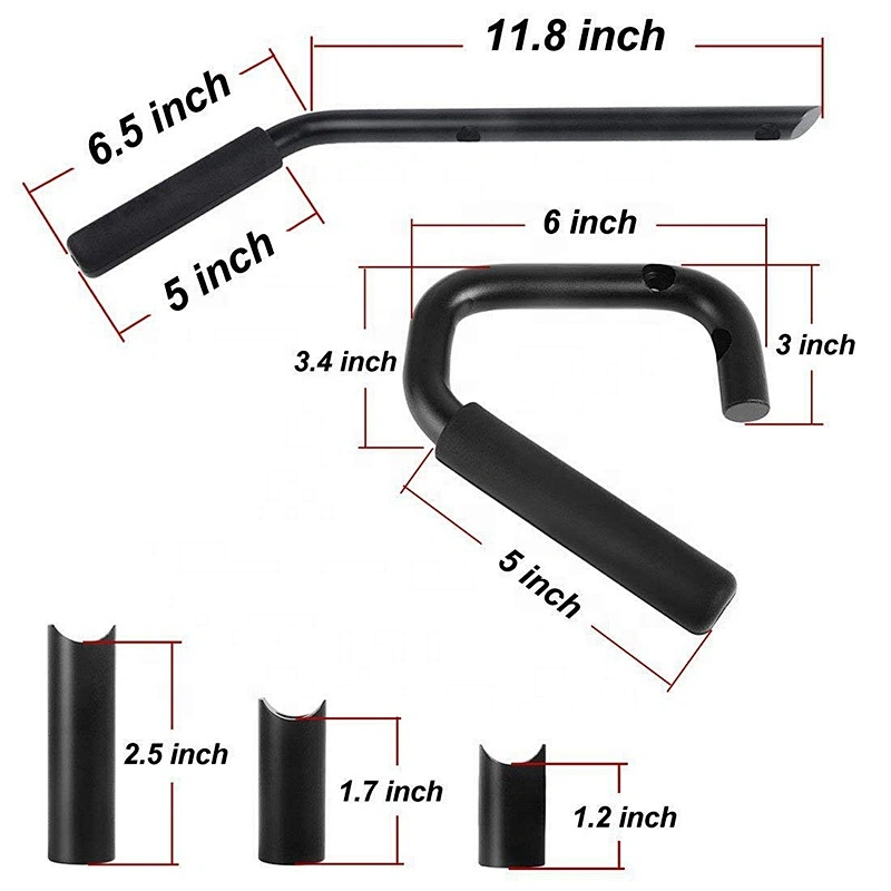 OVOVS car accessories black rear steel grab handle for J-eep Wrangler JK 2007-2015