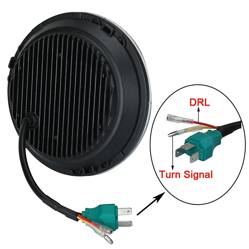 New design 7inch led projector headlight 7