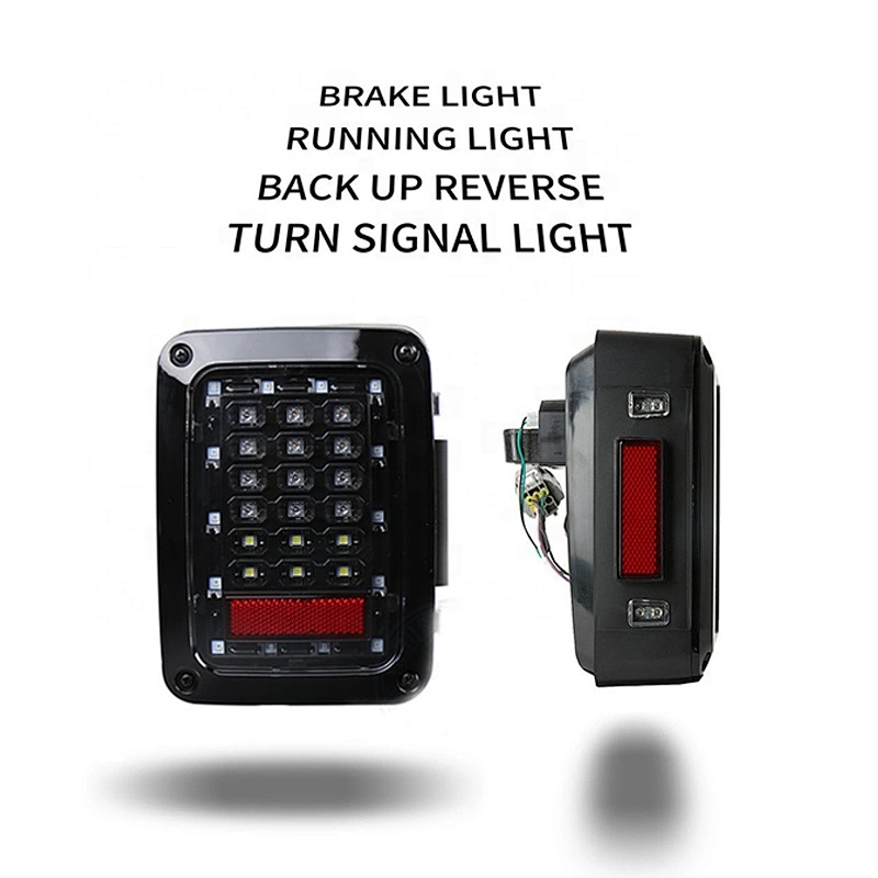 OVOVS led tail light 12v Running turn signal rear led light for J-eep wrangler JK Auto lighting system