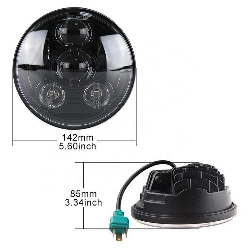 OVOVS Motorcycle Headlight 5 3/4